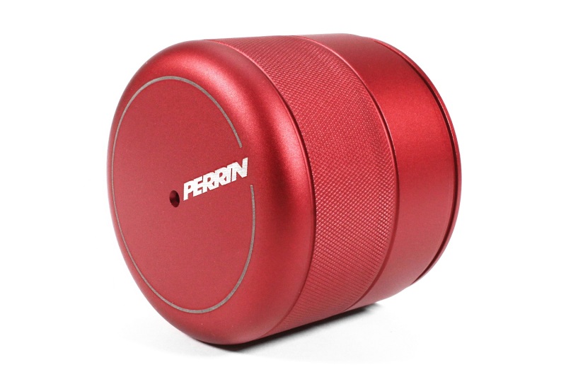 Subaru WRX Oil Filter Cover - Perrin Performance - Red - `15-`25 Subaru WRX Oil Filter Cover - Perrin Performance - Red - `15-`25